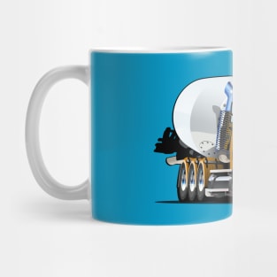 Cartoon Mixer Truck Mug